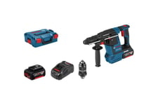 Bosch GBH 18V-26 F Professional - roterende hammer - ledningfri - 2 batterier