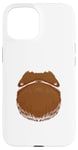 Coque pour iPhone 15 Côté sauvage poitrine puissante orang-outan force beautés