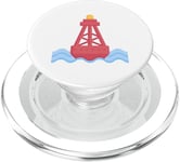 Bouée nautique amusante pour les plaisanciers – Capitaines de bateau PopSockets PopGrip pour MagSafe