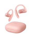 SHOKZ Écouteurs à Oreilles Libres OpenFit Air, Casque Bluetooth sans Fil avec Microphone, écouteurs avec Crochet d'oreille Air, Charge Rapide, 28 h d'autonomie, étanchéité IP54 pour Le Sport - Rose