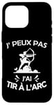 Coque pour iPhone 16 Pro Max Tir à l'arc archer Arc l'archerie tireur humour 2025