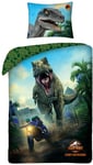 Jurassic World ''Camp Cretaceous'' Påslakanset 140x200 cm