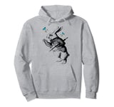 Alice in Wonderland-Men Women's Kids White Rabbit Pullover Hoodie