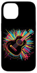 Coque pour iPhone 14 Ukulele Splotch Guitalele