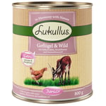 Lukullus Junior Fjäderfä & vilt (Grain Free) - 6 x 800 g