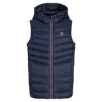 Doudoune sans manches Junior Garçon Jack & Jones bleue marine matelassée avec capuche