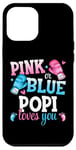 iPhone 13 Pro Max Pink Or Blue Popi Loves You Boxing Gender Reveal Party Case