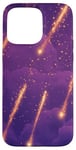 iPhone 15 Pro Max Celestial Falling Stars in Starry Night Sky Aesthetics Case