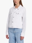 7 For All Mankind Classic Trucker Jacket, White