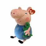 LICENSED TY "GEORGE" PEPPA PIG  BUDDY 10" SOFT TOY PLUSH 96231