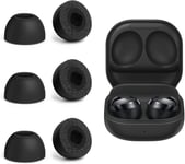 embouts d'oreille de rechange embouts d'oreille en mousse de mémoire avec réduction du bruit pour Samsung Galaxy Buds Pro, coussinets d'oreille 3 paires noir mixte S M L