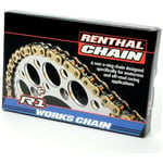 Kedja 420 renthal - R1 works guld