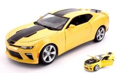 Chevrolet Camaro Ss 2016 Jaune 1:18 Model 31689Y Maisto