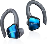 True Wireless Earbuds Running Sport, Vidonn T1 Half-in Ear Bluetooth Earbuds Sport TWS, Over Ear Bass+ IP65 Waterproof Sport Headphones, BT5.0/Touch Control/30H Playtime/Charging Case/Built-in Mics