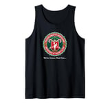 Christmas Yuletide Holiday Bureau of Investigation Deer Seal Tank Top