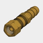 IGT Gasol snabbkoppling Ø 10mm slangstuts