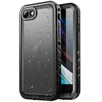 SPORTLINK Coque pour iPhone SE 2022/2020/8 7 SE 2 3 Étanche Antichoc - 360 degres Incassable Militaire Rigide Intégrale Case [IP68 Waterproof Imperméable] [avec Protection Camera/Écran]