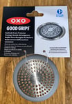 Oxo Good Grips BathTub Sink Filtre Drain Protector Stainless Steel Hair Filter