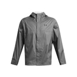 Men's Jacket Under Armour UA Stormproof Cloudstrike 2.0 Hooded in Grey