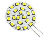 12V G4 sidepinner 3W 21 SMD2835 led pære, varmhvit