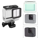 ®cBOX Caisson GOPRO HERO 7 Silver ou White étanche à 40-60 mètres avec 2 portes arrières échangeable