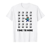 Minecraft Steve & Creeper Time To Mine T-Shirt