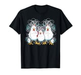 Funny Chicken Art Crazy Chicken Family Chicken Lover Farmer T-Shirt