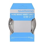 Shimano Bremszug Rennrad Câble de Frein Mixte, Argent/Noir, Länge: 2.05 mm