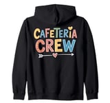 Funny Cafeteria Crew Humor Zip Hoodie