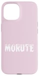 Coque pour iPhone 15 Morute Aesthetic Poupée effrayante + Adorable Horreur Goth Crocs