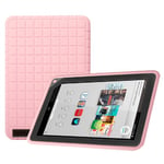 Poetic GraphGrip Silicone Case for Barnes & Noble Nook HD+ 9" Inch Tablet Light Pink (3 Year Manufacturer Warranty From Poetic)