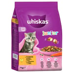 Whiskas-kuivaruoka - 15 % alennusta! - Junior Chicken (7 kg)