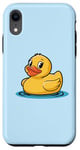 iPhone XR Cute Yellow Rubber Ducky Little Bath Toy Duck Case