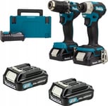 Makita Combo Li-Lon 18V Lxt Verktøysett Ddf487+Dtd157 2*2,0Ah