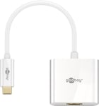 Goobay USB-C til HDMI-adapter, hvit