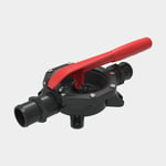 SEAFLO Manuell länspump Manual Diaphragm Hand Pump, 20 liter / minut (0.3 slag), 1 1/2" (38 mm) slang