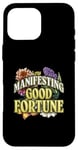 iPhone 16 Pro Max Manifesting Good Fortune Floral Inspiration Case