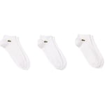 Chaussettes Lacoste  LOT DE 3 PAIRES DE CHAUSSETTES BASSES  BLANCHES