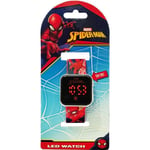 Marvel Spider-Man Children Kids Red Led Digital Watch Wristwatch Gift Ideas