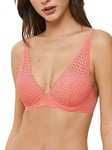 Triumph Women's Aura Spotlight Wp Wired padded bra, Sugar Coral, 32DD