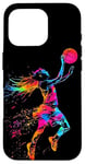 iPhone 16 Pro Basketball Girl Dunk Kids Youth Player Teenage Girl Women Case