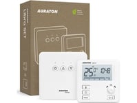 Auraton Auraton Libra Set - Veckovis Trådlös Temperaturregulator Med Värmeapparatsregulator (), (Efterföljare Till Modell 3021Rt)