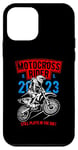 Coque pour iPhone 12 mini Motocross Dirt Bike Racing Design vieilli