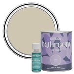 Rust-Oleum Green Water-Resistant Bathroom Tile Paint in Matt Finish - Silver Sage 750ml