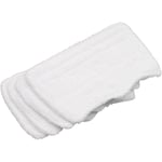 Vhbw - Lot de 4 Lingettes (tissu en microfibres) comme Dirt Devil 0333001 balai vapeur, serpillière