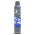 Dove Men+Care Advanced Cool Fresh Antiperspirant Aerosol deodorant for men with 1/4 moisturising cream for 72h sweat and odour protection 200 ml