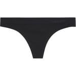 Calvin Klein Truser 3P Fusion Flex Thong Svart polyamid Medium Dame