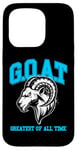 iPhone 15 Pro G.O.A.T. Shirt, Goat shirt, greatest of all time, retro rap Case