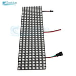 1 st Ws2812b Rgb Led Digital Flexibel Individuellt Adresserbar Panel Ljusremsa Ws2812 8x8 16x16 8x32 Modul Matris Skärm Dc5v 8X32CM