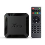 X96Q TV-box Android 10.0 TV-avkodare stöder 4K 3D 1GB 8GB media